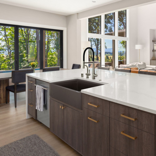 Transolid RUSSF3319-12 Super Single Undermount Sink with Included Accessories