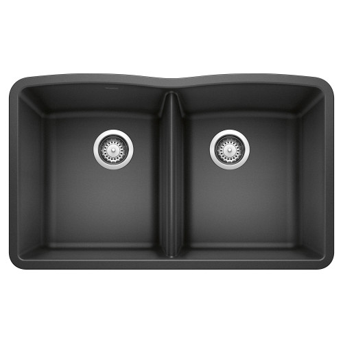KA-440184 Diamond Equal Double Bowl Sink Kit in Anthracite