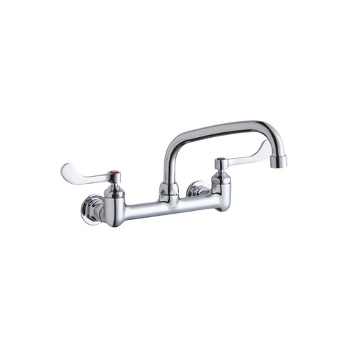 Elkay LK940TS08T4H Commercial 2-Hole Faucet in Chrome