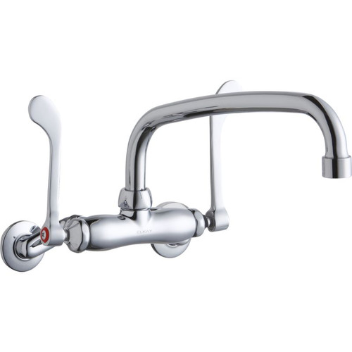Elkay LK945AT10T6T Commercial 2-Hole Faucet in Chrome