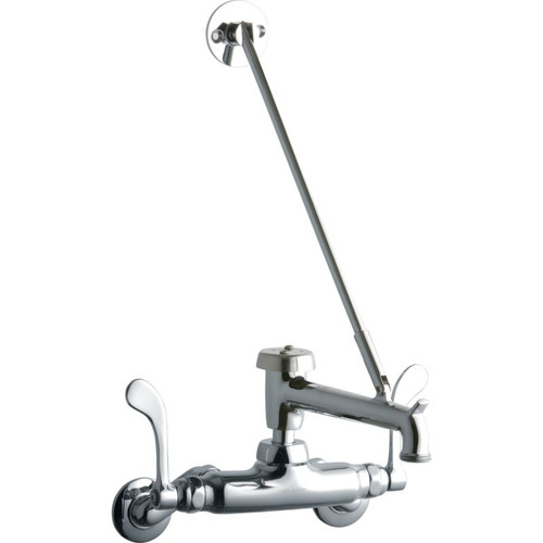 Elkay LK945BP07T4T Commercial 2-Hole Faucet in Chrome