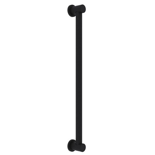 24-in Decorative Grab Bar in Matte Black