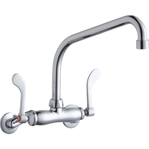 Elkay LK945HA10T4T Commercial 2-Hole Faucet in Chrome