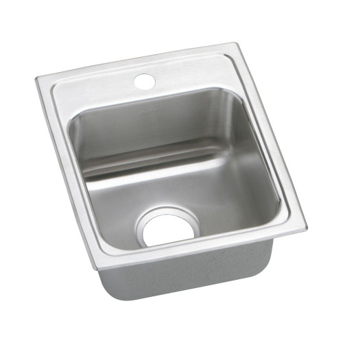 Elkay KF-LRAD1316501 13-in X 16-in Stainless Steel Drop-in Kitchen Sink Kit