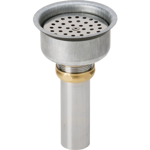 Kitchen Drain Fitting - Perfect Drain Vandal Resistant in Chrome