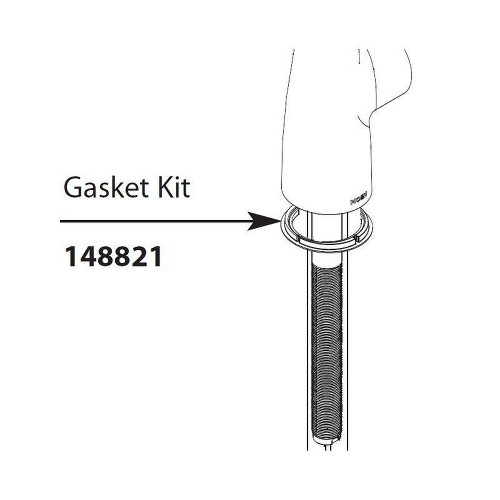 Gasket Kit for Single-Handle High Arc Pulldown Kitchen Faucet