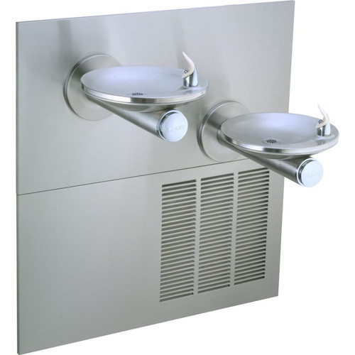 Filtered ADA Bi-Level Refrigerated Fountain in Stainless Steel
