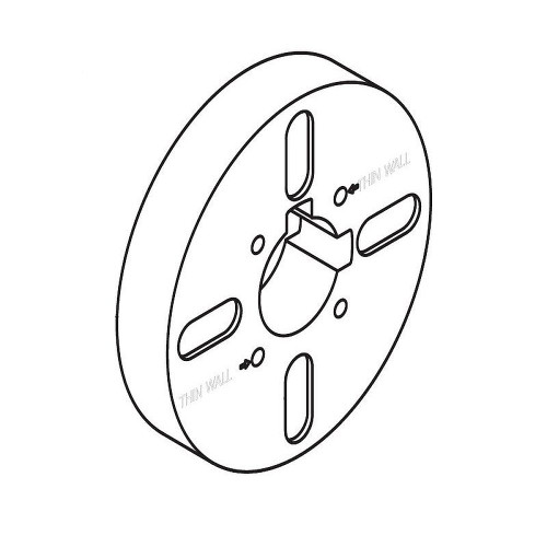 Moen 12574 Plaster Ground