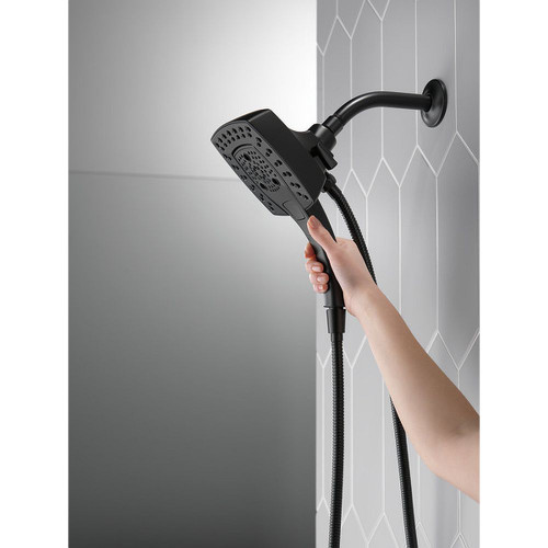 1.75 GPM 5-Setting Two-in-One Shower in Matte Black