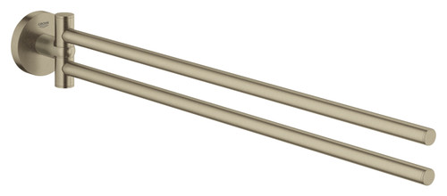 Grohe 40371EN1 Essentials Towel Bar in Brushed Nickel Infinity Finish