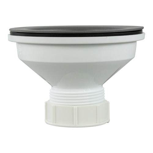 3.5-in Plastic Strainer in Grey