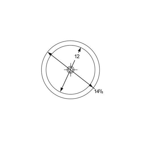 Elkay RLLVR12 Stainless Steel Single Bowl Top Mount Sink in Lustrous Highlighted Satin