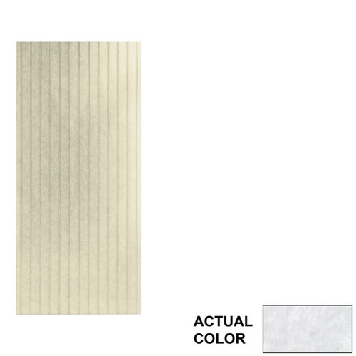 DWP-9636WB-1-130 36-in W x 96-in H Solid Surface Shower Wall Panel in Ice