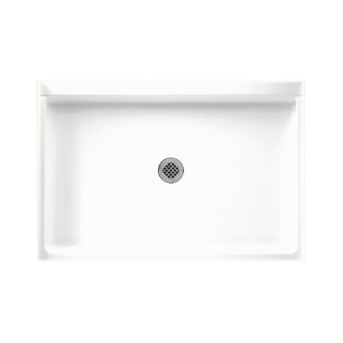 32-in D x 48-in W x 5.5-in H Veritek Shower Base in White
