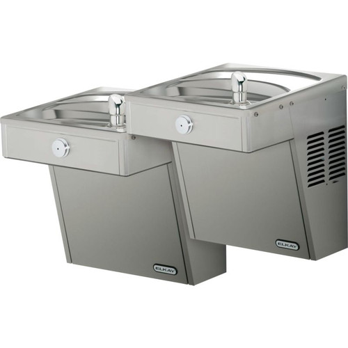 Elkay VRCTLSC8SC Vandal-Resistant Wall Mount Bi-Level ADA Cooler in Stainless Steel