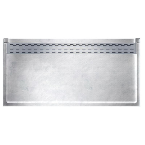 34-in D x 64-in W x 5.33-in H Solid Surface Shower Base in Ice