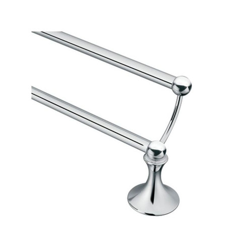 Creative Specialties DN7722CH 24in Double Towel Bar in Chrome