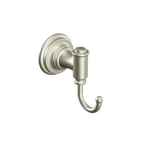 Creative Specialties DN9103BN Single Robe Hook in Brushed Nickel