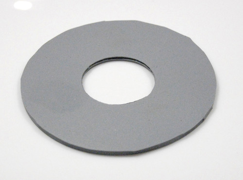 Flapper Seal Gasket for Toilets in Gray
