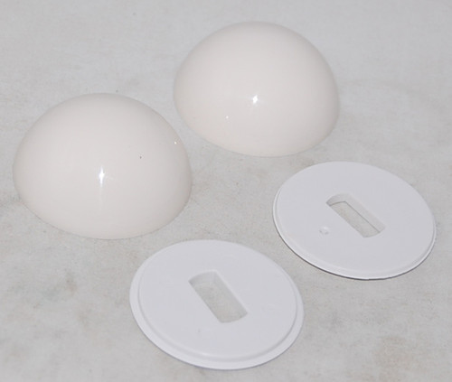 Bolt Cap Set (10 Pieces) for Mercer Toilets in Sedona Beige