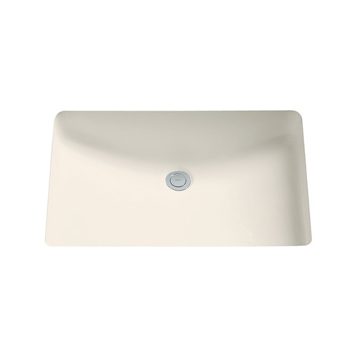 21-1/4-in Undermount Bathroom Sink with Overflow and SanaGloss Ceramic Glaze in Sedona Beige