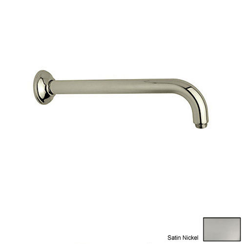 12in Wall Mounted Shower Arm in Satin Nickel