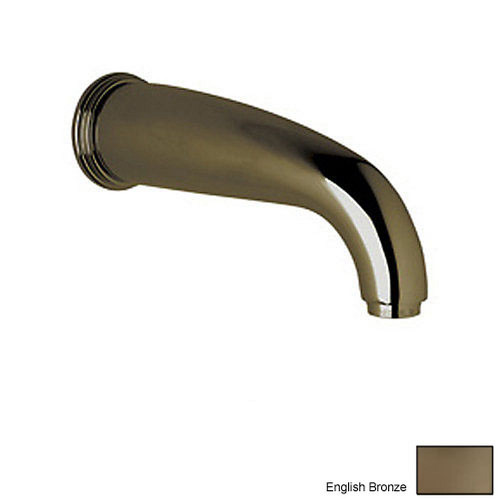 8in Non Diverter Tub Spout in English Bronze