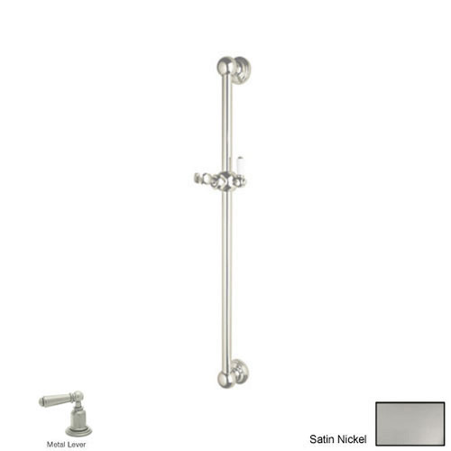 Rohl U.5540STN 24in Slide Bar in Satin Nickel