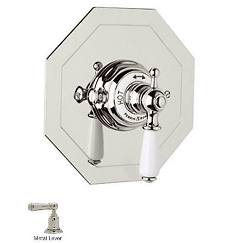 Rohl U.5585L-PN/TO Thermostatic Shower Valve Trim in Polished Nickel
