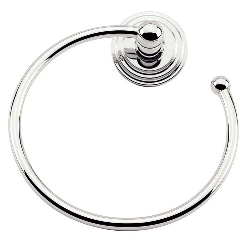 7in Wall Mounted Towel Ring in Polished Chrome