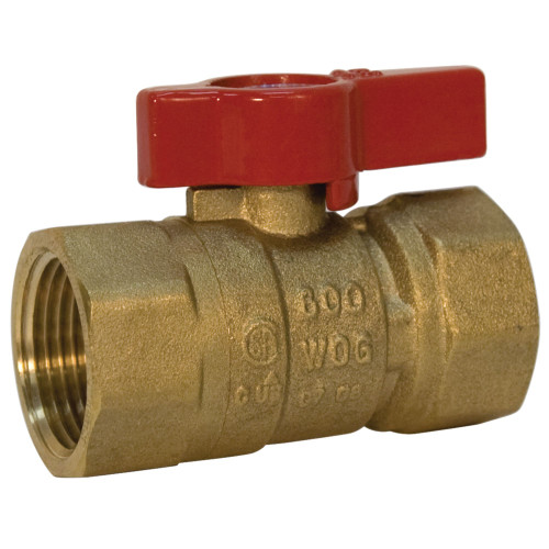 GB1A 3/4 GAS BV W/LEVER HANDLE, Gas Ball Valve - Female x Female, Lever Handle, GB1A