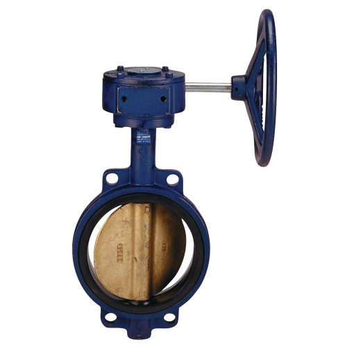 N200135LH 3 WAFER/EPDM/AL BRZ BFV W/LH, Butterfly Valve - Cast Iron, International, Wafer Type, N200135