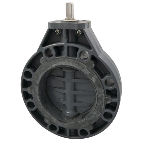 W45BF-V LH 6 BFV LEVER FKM, Butterfly Valve - Model B, PVC Schedule 80, FKM, W45BF-V-NO, W45BF-V-LH, W45BF-V-GO