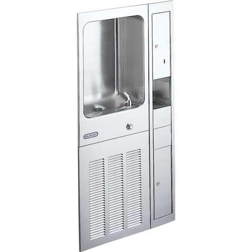 Elkay EFRCM12CDK Wall Mount Fully Recessed Water Cooler in Stainless Steel