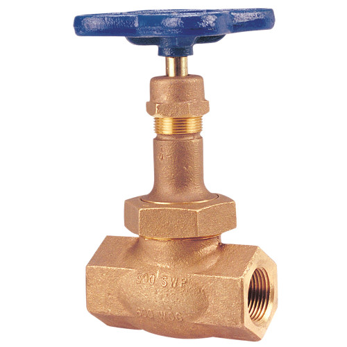 T275B 1/4 THD 300# GLOBE BRZ SEAT, Globe Valve - Bronze, Class 300, Bronze Disc, T-275-B  - Box of 5
