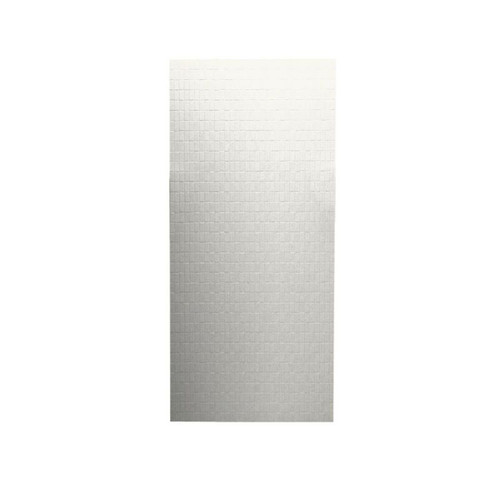 Swan DWP-3696TN-1-018 36-in W x 96-in H Solid Surface Shower Wall Panel in Bisque