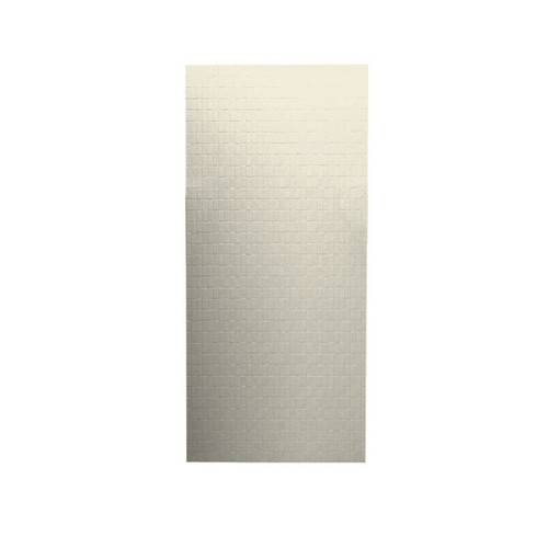 Swan DWP-3696TN-1-037 36-in W x 96-in H Solid Surface Shower Wall Panel in Bone
