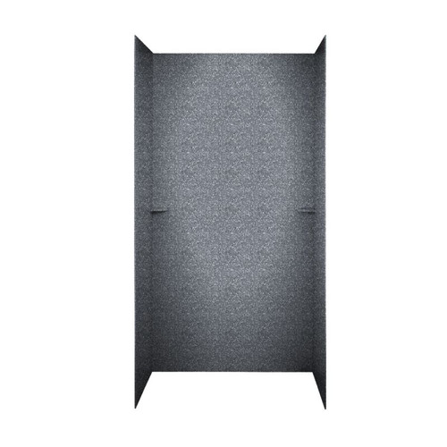 36-in D x 48-in W x 72-in H Solid Surface Shower Wall Surround in Night Sky
