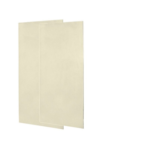 SS-3696-2-037 36-in W x 96-in H Solid Surface Shower Wall Panel in Bone