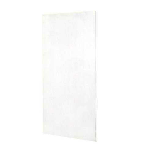 Swan SS-4896-1-011 48-in W x 96-in H Solid Surface Shower Wall Panel in Tahiti White