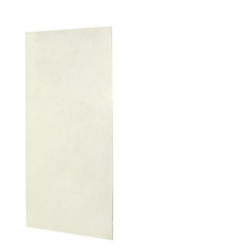 Swan SS-4896-1-018 48-in W x 96-in H Solid Surface Shower Wall Panel in Bisque