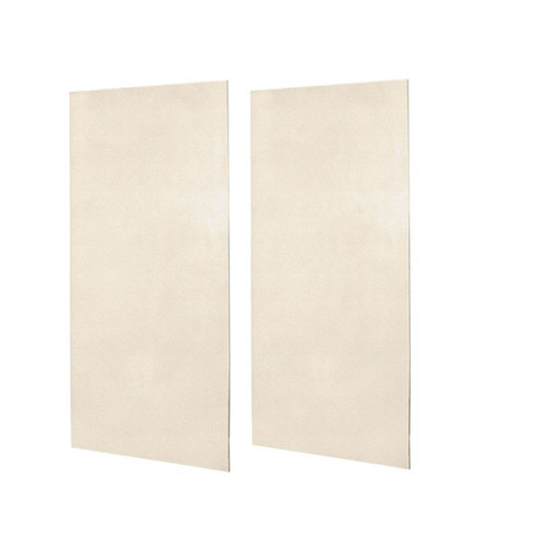 48-in W x 96-in H Solid Surface Shower Wall Panel in Tahiti Sand