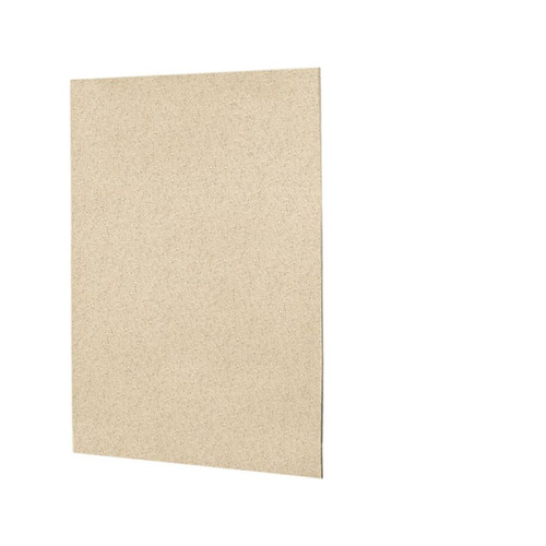 60-in W x 72-in H Solid Surface Shower Wall Panel in Bermuda Sand