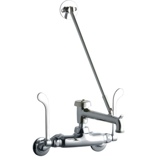 Elkay LK945BP07T6T Commercial 2-Hole Faucet in Chrome