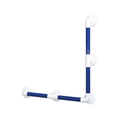 01925BU Heavy Duty 90 Grab Bar in Blue