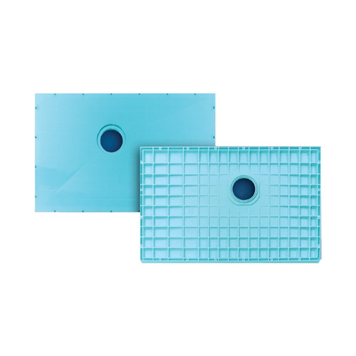 AKW Tuff Form 21008 39-3/8-in x 39-3/8-in Shower Base