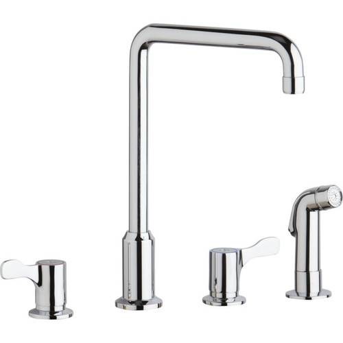 Elkay LKD2433C Kitchen 4-Hole Faucet in Chrome