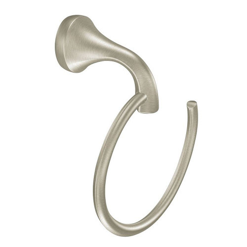 Creative Specialties YB2886BN Towel Ring in Brushed Nickel