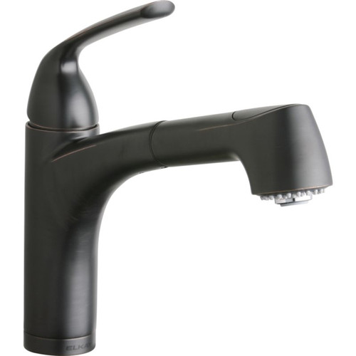 Pull-Out Bar/Prep Single-Hole Faucet in Oil Rubbed Bronze