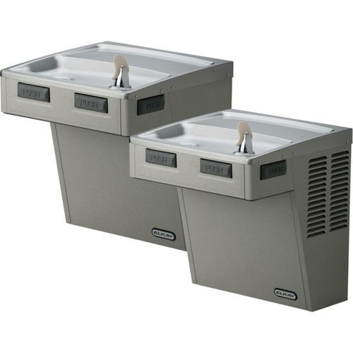 Filtered Wall Mount Bi-Level ADA Cooler in Stainless Steel